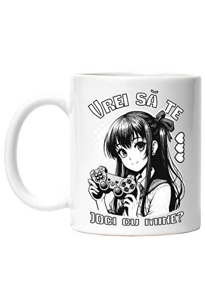 StoryGift Romania Cana fata stil anime jocuri video Vrei să te joci cu mine, ...