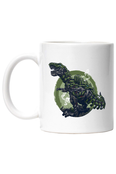 StoryGift Romania Cana Cu Dinozaur, Robot, SF, T-rex, Multicolor 330 ml, Cera...