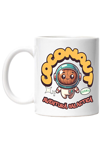 StoryGift Romania Cana joc video Coconaut Aventura Galactica, 330ml, Ceramic ...
