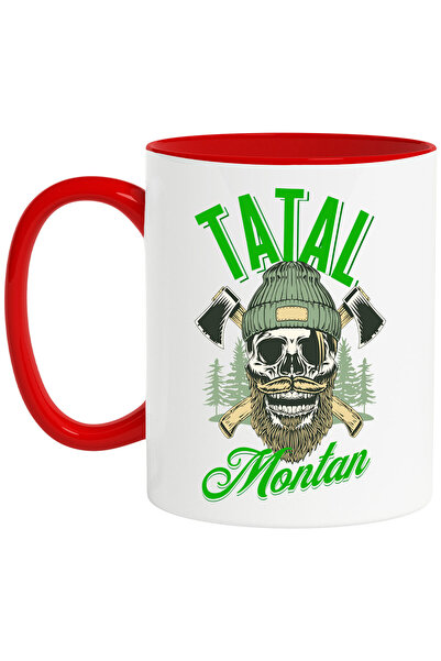 StoryGift Romania Cana cu Craniu Uman mort Cu Barba Si Mustata, caciula, Topo...