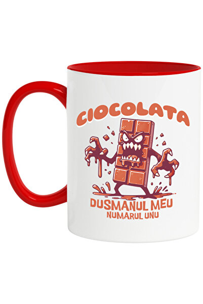 StoryGift Romania Cana cu Tableta DE Ciocolata Furioasa Monstru Cu Gheare Tex...