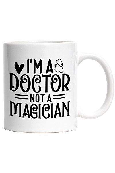 StoryGift Romania Cana cu inimioara si mesajul "Eu sunt un doctor, nu un magi...