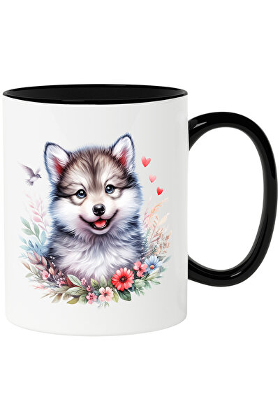 StoryGift Romania Cana cu un pui de lup in natura | ilustratie | fericire | l...