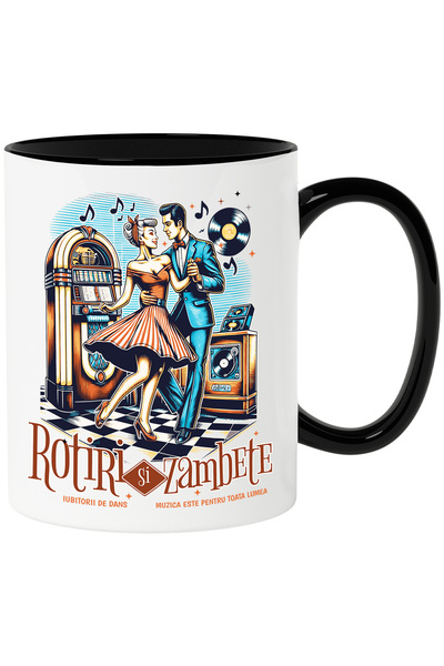 StoryGift Romania Cana Cuplu dansand muzica retro iubitorii de petrecere, 330...