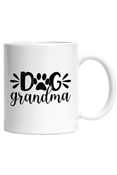 StoryGift Romania Cana cu labuta pentru o bunica iubitoare de caini - animale...