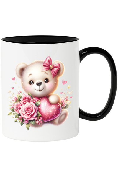 StoryGift Romania Cana cu un ursulet de plus fericit | ilustratie | veselie |...