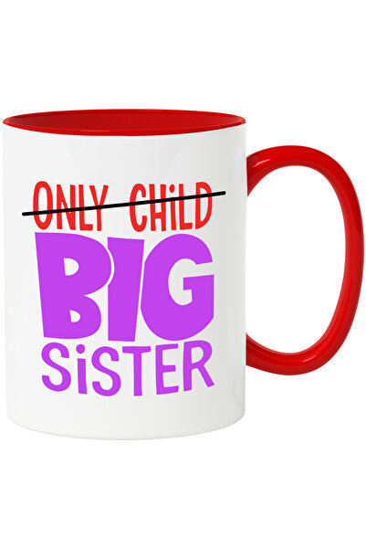 StoryGift Romania Cana Cu Text in Engleza Only Child, Big Sister, Familie, Pa...