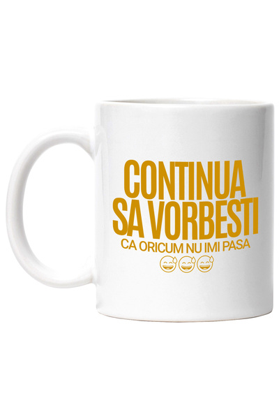 StoryGift Romania Cana cu Mesaj Haios In Limba Romana Smiley Face Text Contin...