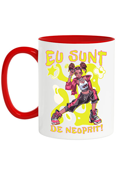 StoryGift Romania Cana Fata tinuta moderna text eu sunt de neoprit motivation...