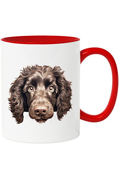 StoryGift Romania Cana cu un catel blanos | ilustratie | cuminte | se uita su...