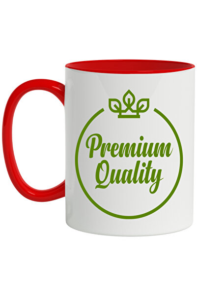 StoryGift Romania Cana Cu Mesaj In Engleza Premium Quality, Cerc, Frunze, Cor...