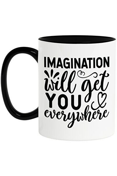 StoryGift Romania Cana cu mesaj din care reiese ca imaginatia te poate duce o...
