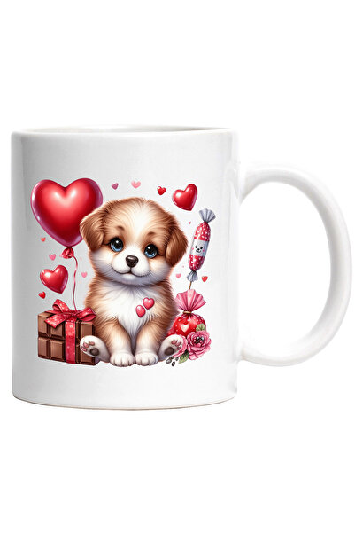 StoryGift Romania Cana cu un catelus vesel | ilustratie | cadou | ciocolata |...