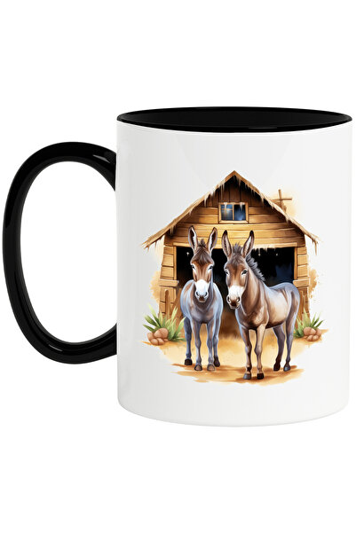StoryGift Romania Cana cu 2 magari | ilustratie | supusi | grajd | ierburi | ...