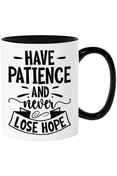 StoryGift Romania Cana cu mesajul motivational "Ai rabdare si nu iti pierde n...