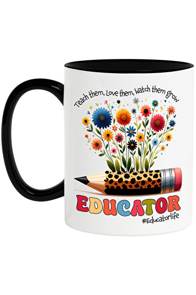 StoryGift Romania Cana cu mesajul "Teach them, love them, watch them grow, ed...