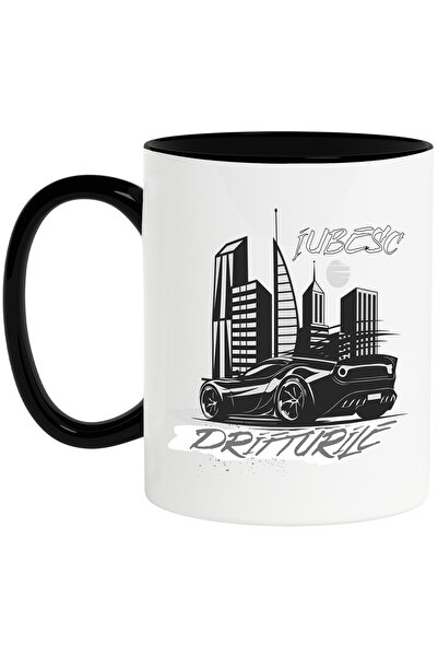 StoryGift Romania Cana iubesc drifturile masina sport cladiri inalte, 330ml, ...