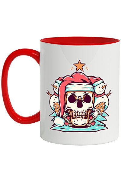 StoryGift Romania Cana Craniu de Craciun, Stea, Om de zapada, Sarbatori, Mult...