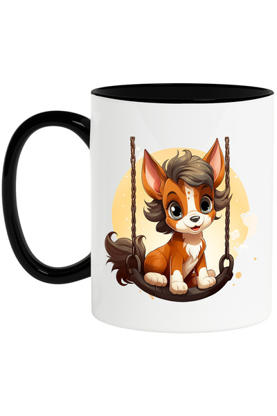 StoryGift Romania Cana cu un animalut care se da in leagan, jucaus, ilustrati...