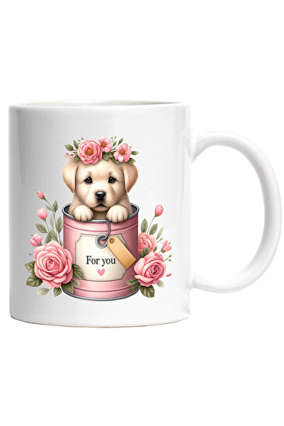 StoryGift Romania Cana cu un catelus Golden Retriever timid care iese dintr-o...