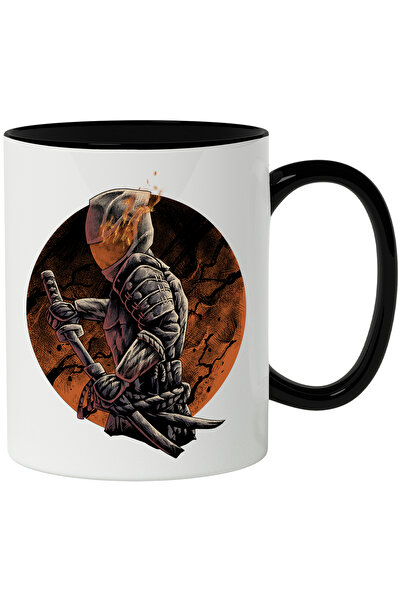 StoryGift Romania Cana Cu Ronin Rider, Samurai, Motocicleta, Sabie, Multicolo...