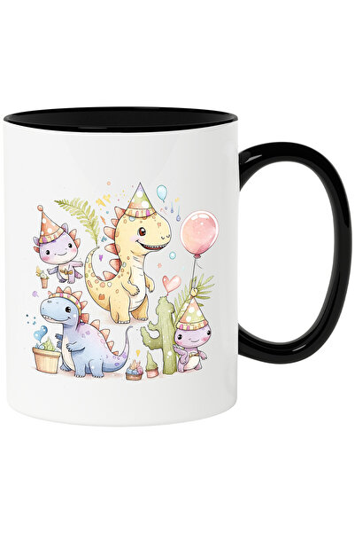 StoryGift Romania Cana cu mai multi dinozauri micuti | ilustratie | plante | ...