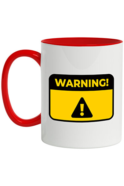 StoryGift Romania Cana Cu Mesaj In Engleza Warning, Semn, Atentionare, Triung...