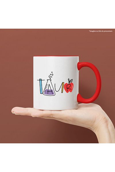StoryGift Romania Mug With Name Taurus, School, Chemistry, Materials, Algebra, Geometry, 330ml, Ceramic, With,STG