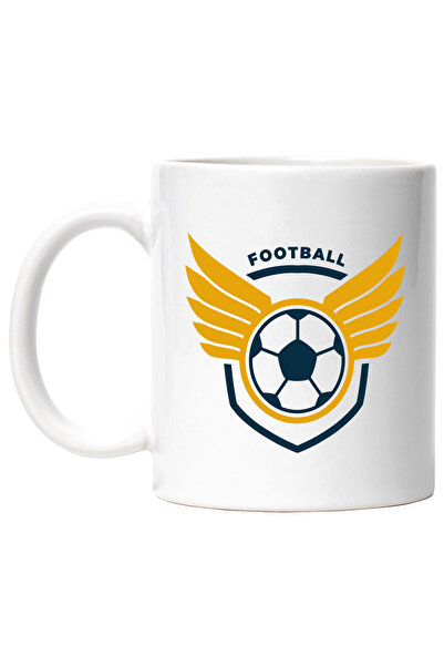 StoryGift Romania Cana Cu Mesaj In Engleza Football, Emblema, Minge, Aripi, S...