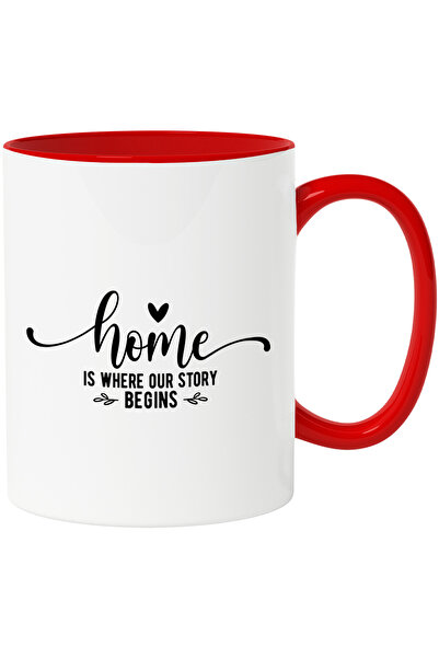 StoryGift Romania Cana cu mesajul ""Acasa" este locul in care incepe povestea...