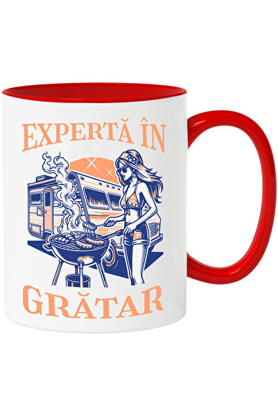 StoryGift Romania Cana experta în gratar femeie camping rulota aventura, 330m...