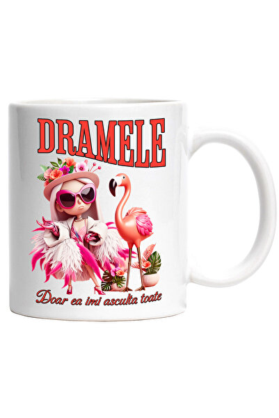 StoryGift Romania Cana Fata Cocheta si Pasare Flamingo Text Haios Doar Ea Imi...