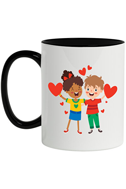 StoryGift Romania Cana Cu Copii, Inimi, Dragoste, Iubire, Funda, Imbratisare,...