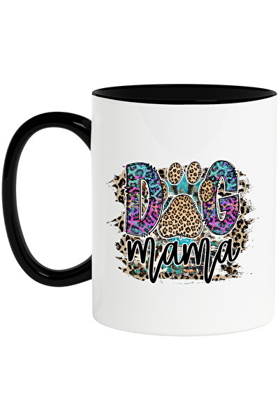 StoryGift Romania Cana cu mesajul "Dog mama", labuta, caine, animal de compan...