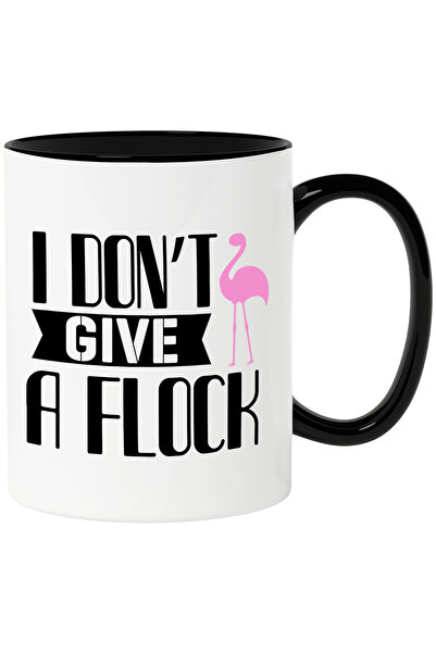 StoryGift Romania Cana cu un flamingo si textul "I don't give a flock" - nu i...