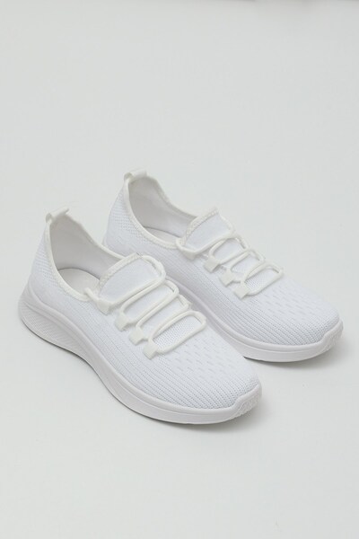 ALTUNTAŞ Ανδρικά παπούτσια με κορδόνια, ελαφριά αθλητικά παπούτσια, λευκά