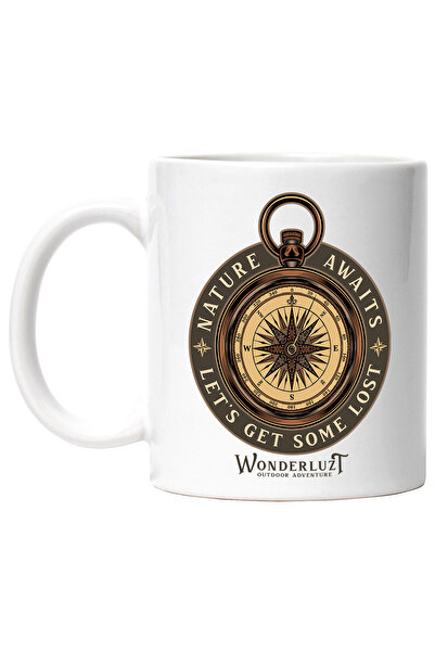 StoryGift Romania Cana Cu Mesaj In Engleza Nature Awaits Let's Get Some Lost,...