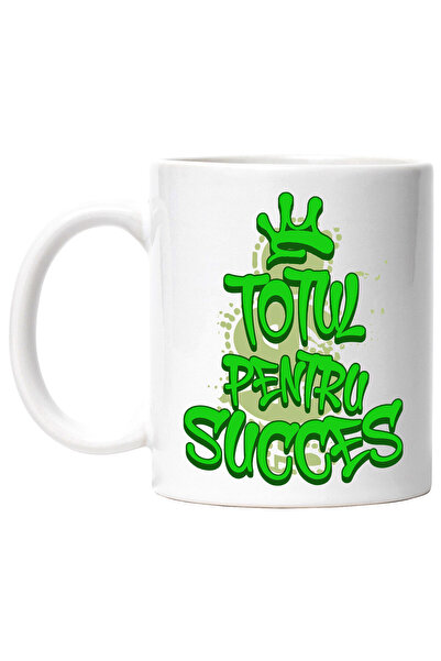 StoryGift Romania Cana cu Citat Motivational Cu Simbol Dolar Coroana text Tot...