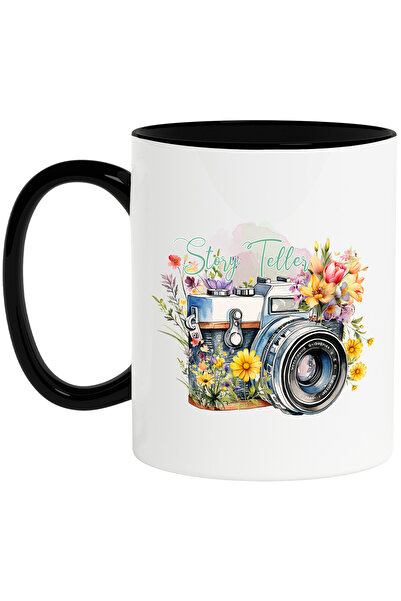 StoryGift Romania Cana cu mesajul "Story teller", povestitor, ilustratie, act...