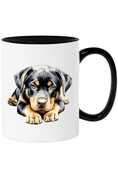 StoryGift Romania Cana cu un catel tristut | serios | grija | cuminte | priet...