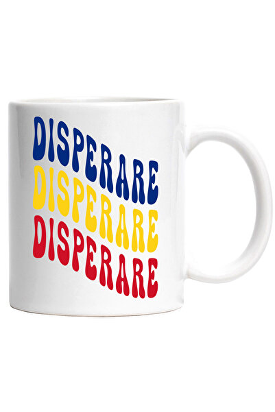StoryGift Romania Cana Cuvantul Disperare, in Culorile Steagului Romaniei, Ro...