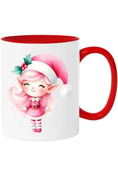 StoryGift Romania Cana cu o fata micuta elfa | ilustratie | spiridusa | costu...