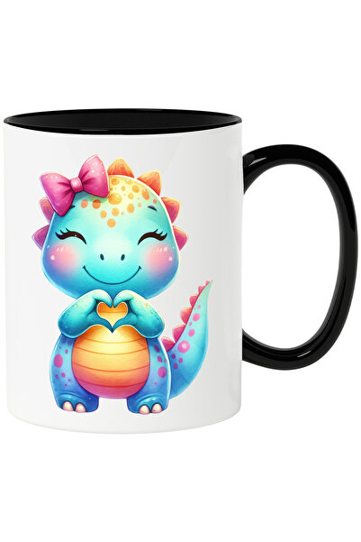 StoryGift Romania Cana cu un pui de dinozaur fericit | ilustratie | forma de ...