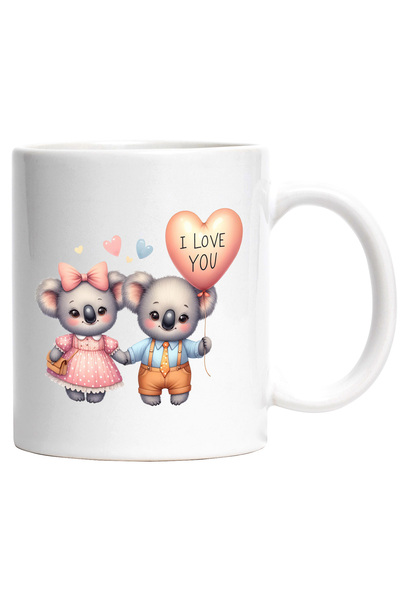 StoryGift Romania Cana cu o ursoaica si un urs | ilustratie | Koala | balon c...