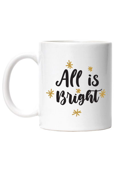 StoryGift Romania Cana cu mesajul in engleza "All is bright" - totul este lum...