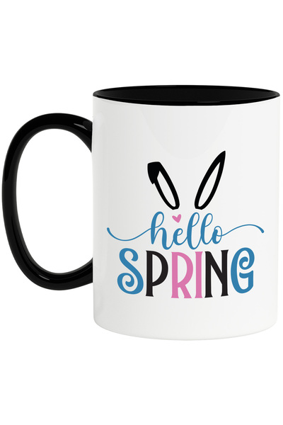 StoryGift Romania Cana cu urechiuse de iepuras si mesajul in engleza "Hello, ...