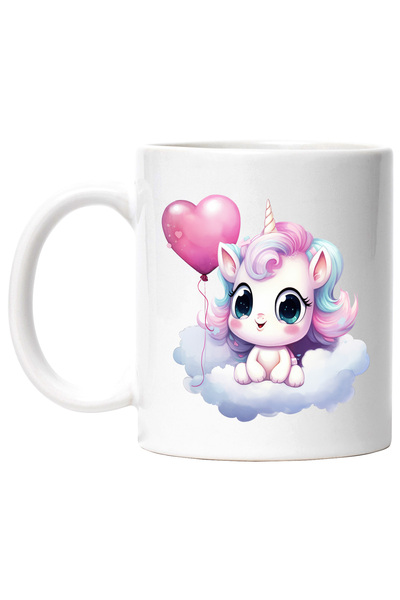 StoryGift Romania Cana cu un unicorn care sta pe un norisor | ilustratie | ba...