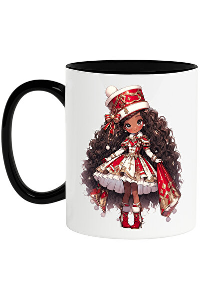 StoryGift Romania Cana cu o fetita dragalasa | ilustratie | palarie rosie | g...