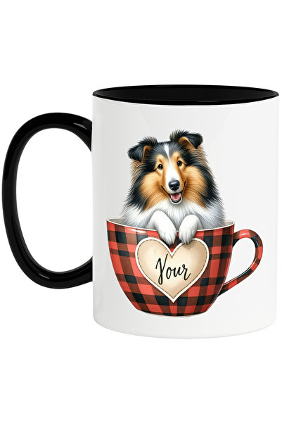StoryGift Romania Cana cu un caine care sta intr-o ceasca, ilustratie, pentru...