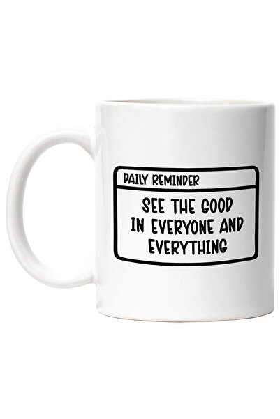 StoryGift Romania Cana cu text care te indeamna sa vezi ceea ce este bine in ...